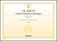 Eight Little Preludes and Fugues Organ sheet music cover